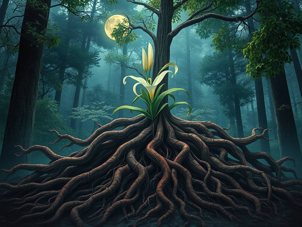 梦见植物根系发达