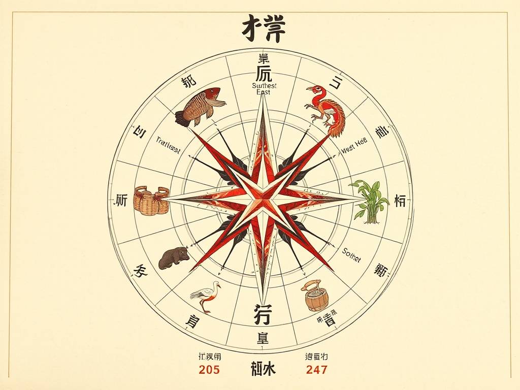 办公室风水方位图解八大最佳方位