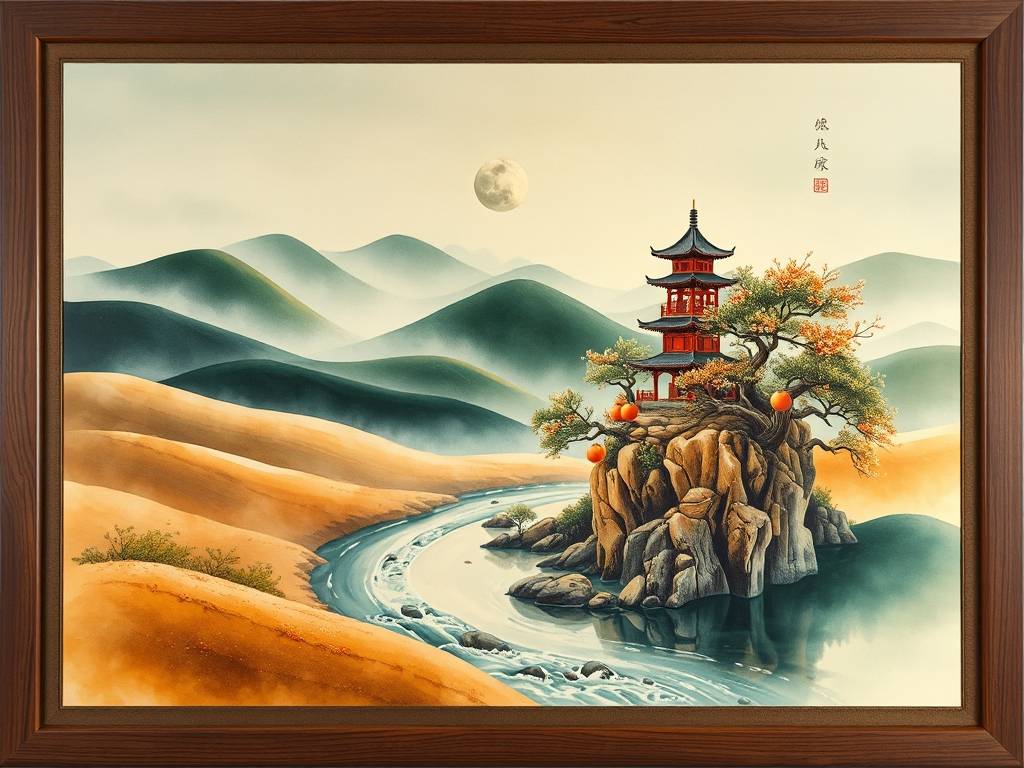 客厅玄关挂画 风水学