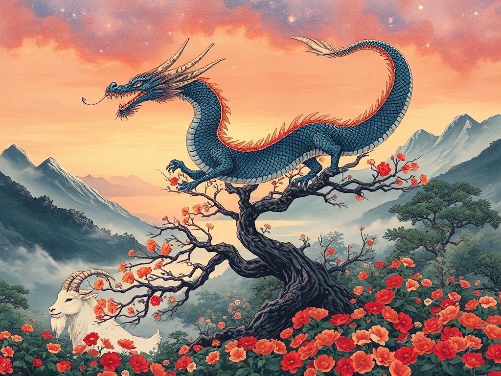属龙和属羊