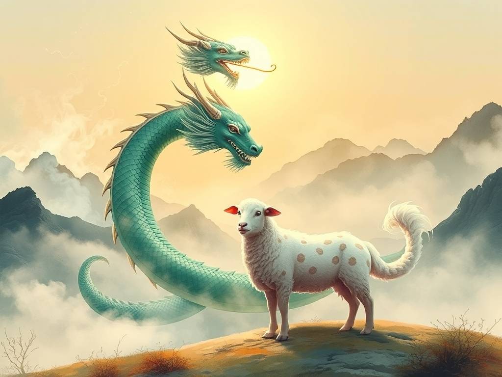 属龙和属羊