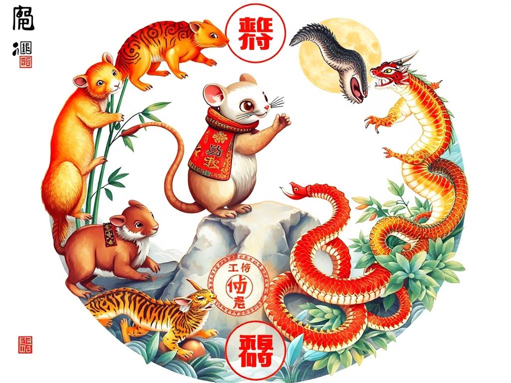 十二生肖综合表