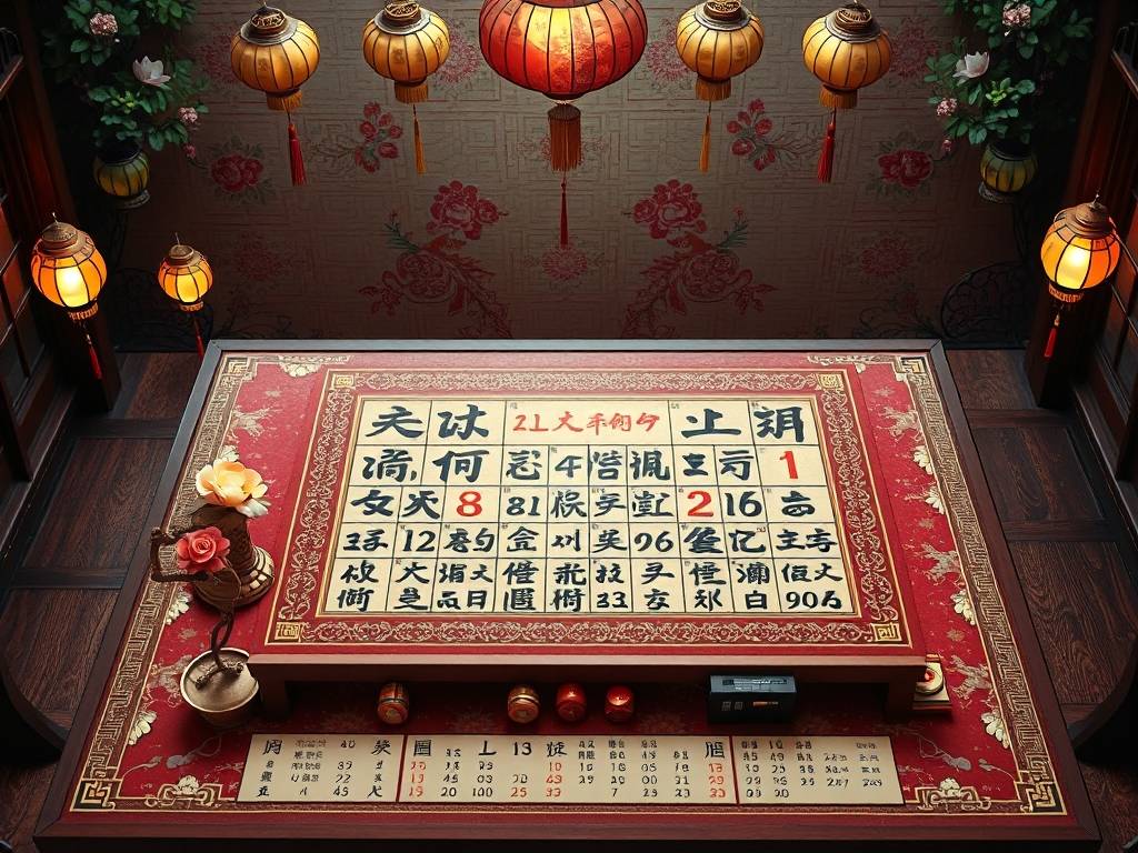 财运运势八字查询表