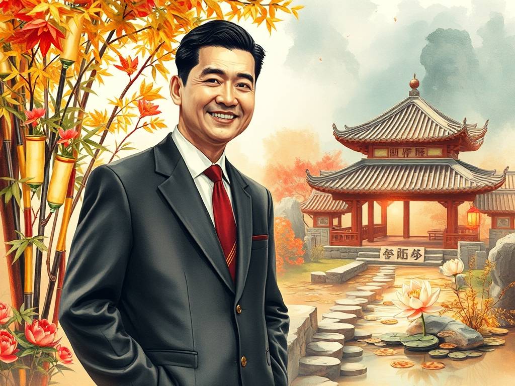男士微信头像风水招财