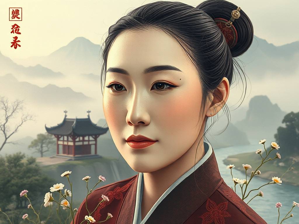 王蓉面相分析
