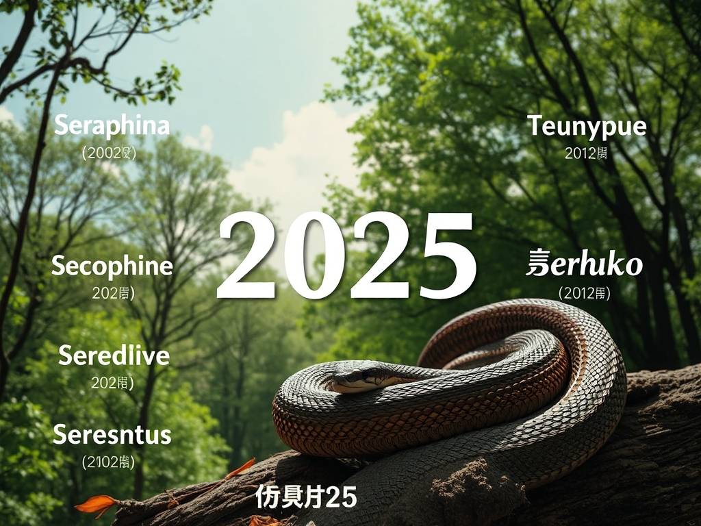 2025蛇宝宝取名字大全