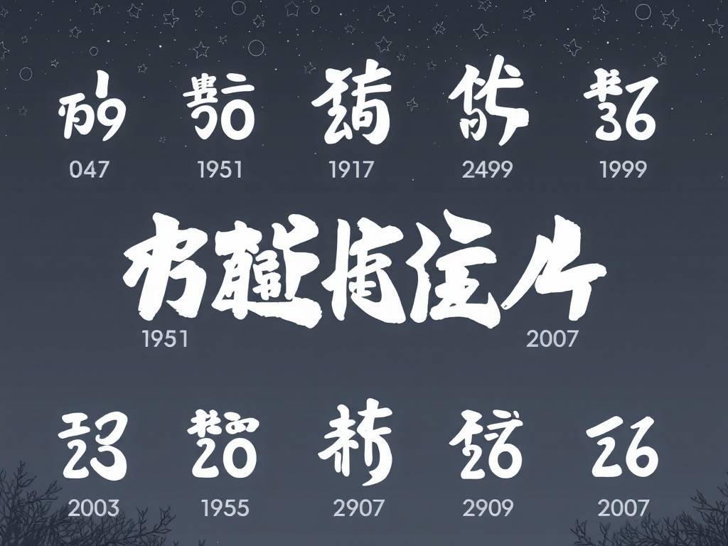 属兔的年份表及年龄