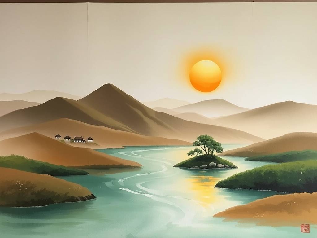 餐厅风水学适合挂什么画