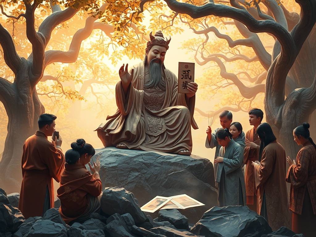 土地公七十四解签求姻缘