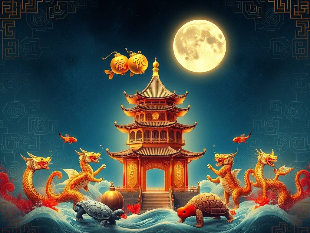 电脑招财风水壁纸图片设置