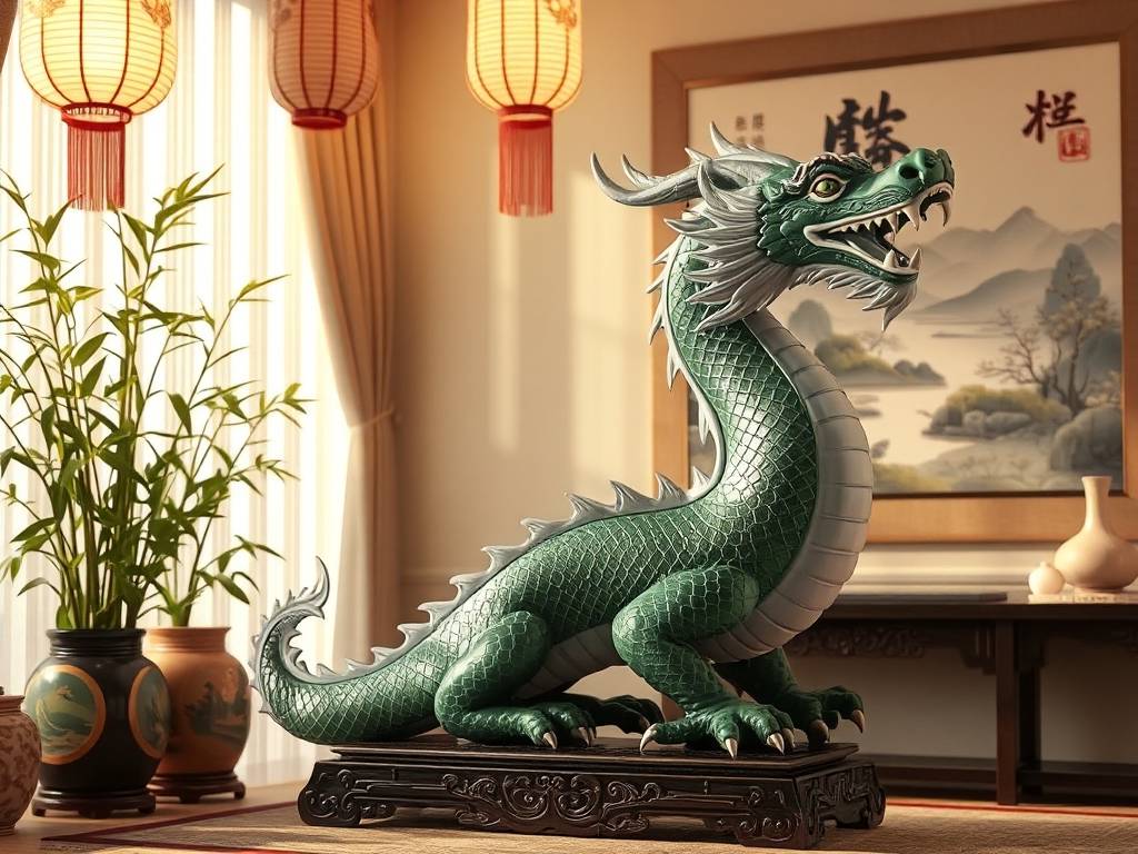 龙摆件摆放方向与位置