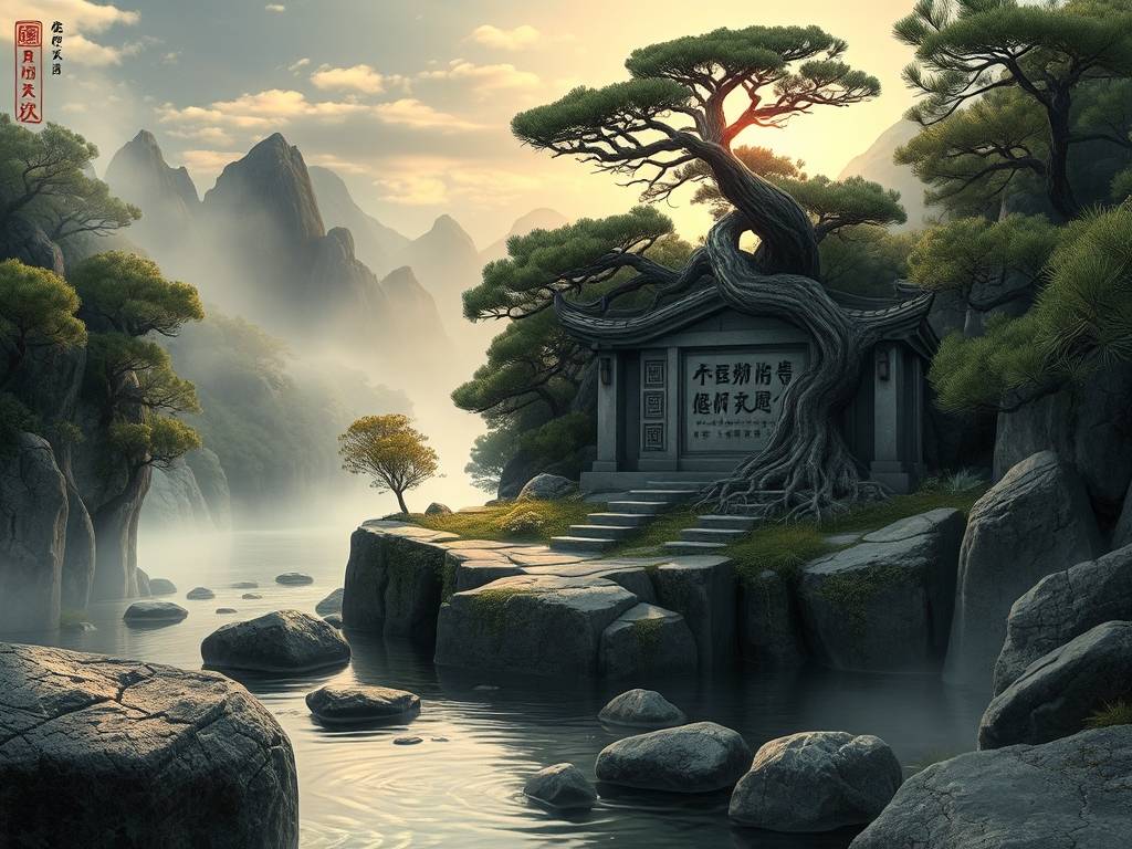 古代经典阴地风水案例图片