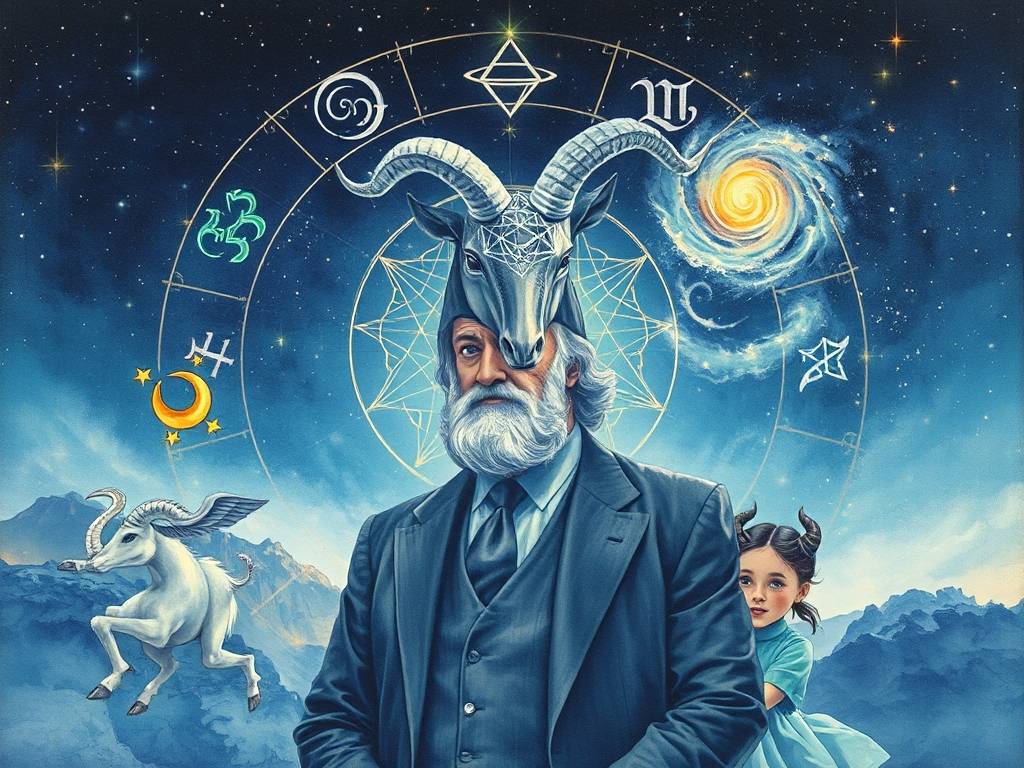 摩羯座的光芒星座配对图片大全
