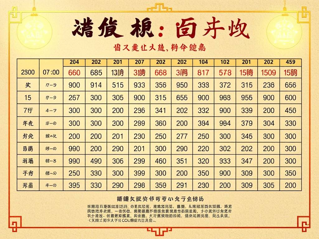 出生时辰与八字速查表