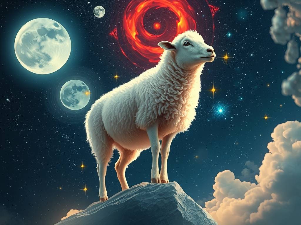 属羊逐月生人福禄详解