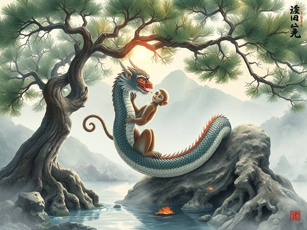 猴跟什么三合