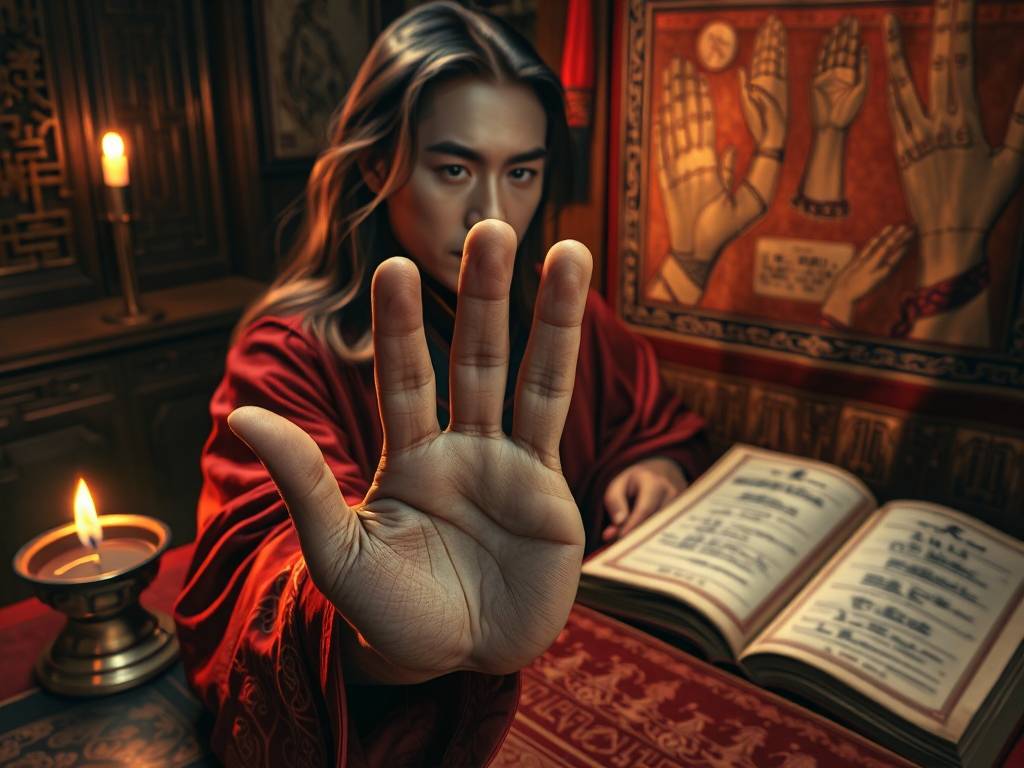 男士手相算命图解大全图解详解