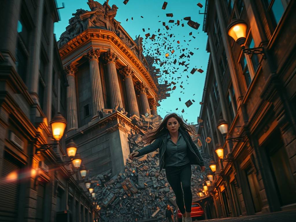 做梦梦见建筑物倒塌,自己顺利逃脱
