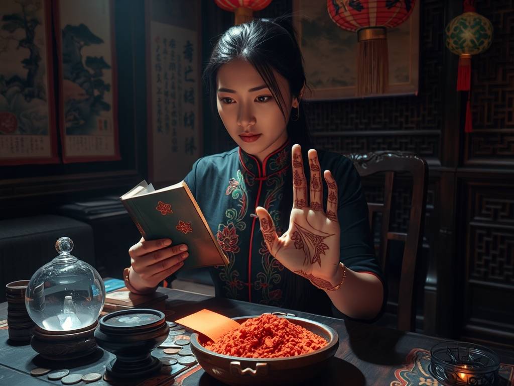 看手相领取灵符怎么看
