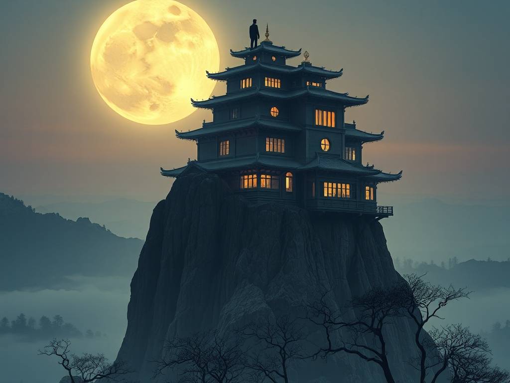 梦见山顶建了很高很的房子