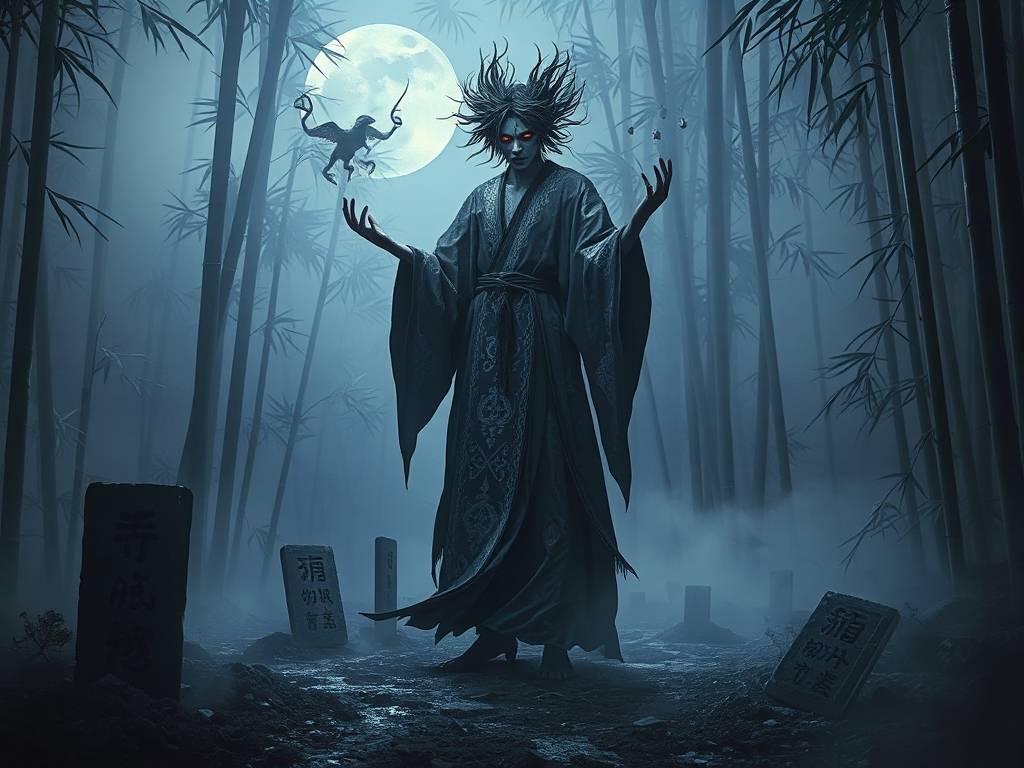 梦见鬼神做法现场