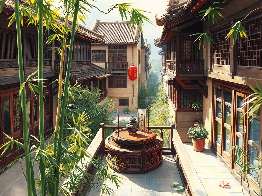 小区住宅阳台风水讲究图