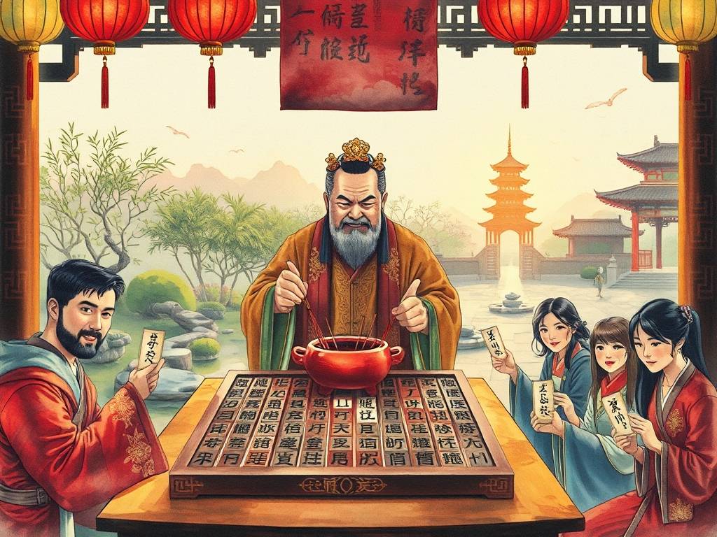 月老婚姻灵签抽签40签解签