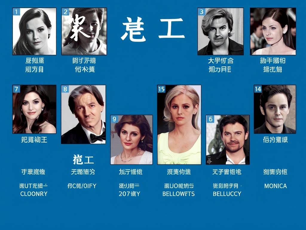 天秤座所有明星的名字