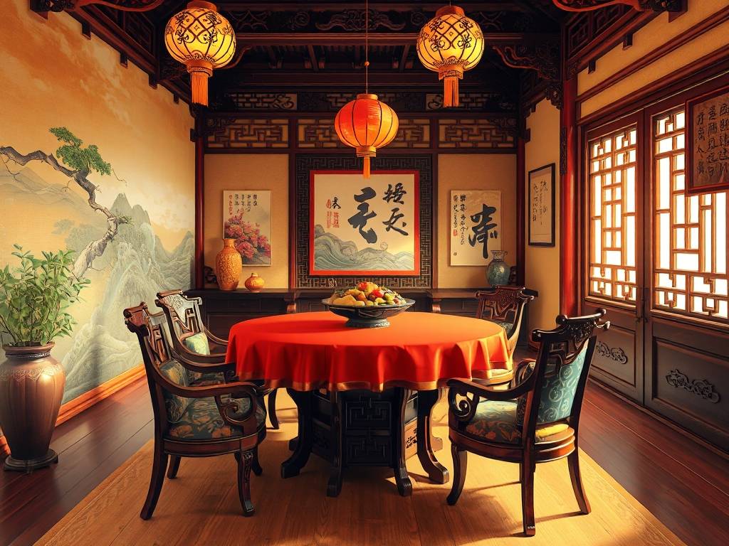 饭厅风水画