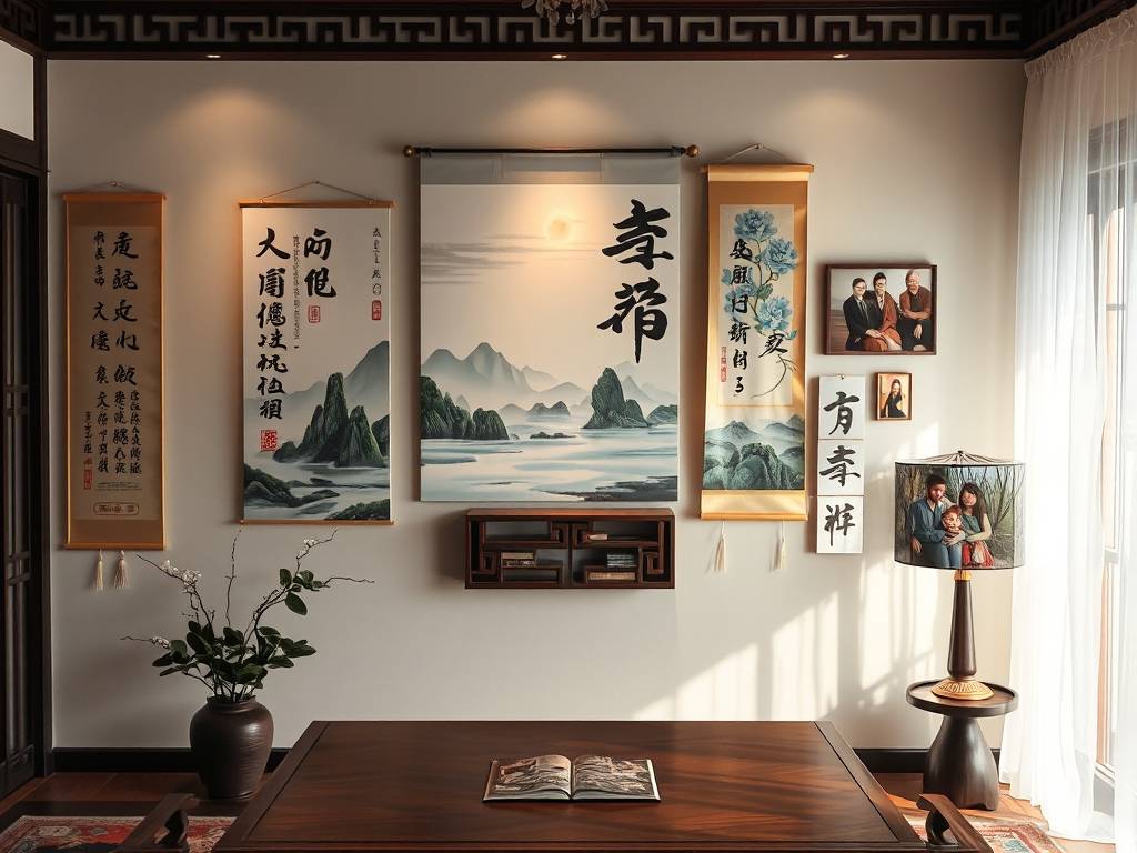 书房照片墙的摆放位置风水