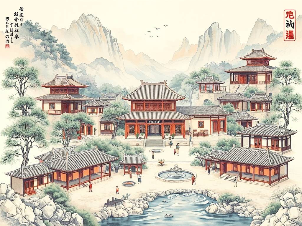 阳宅风水图解100例吉利阳宅
