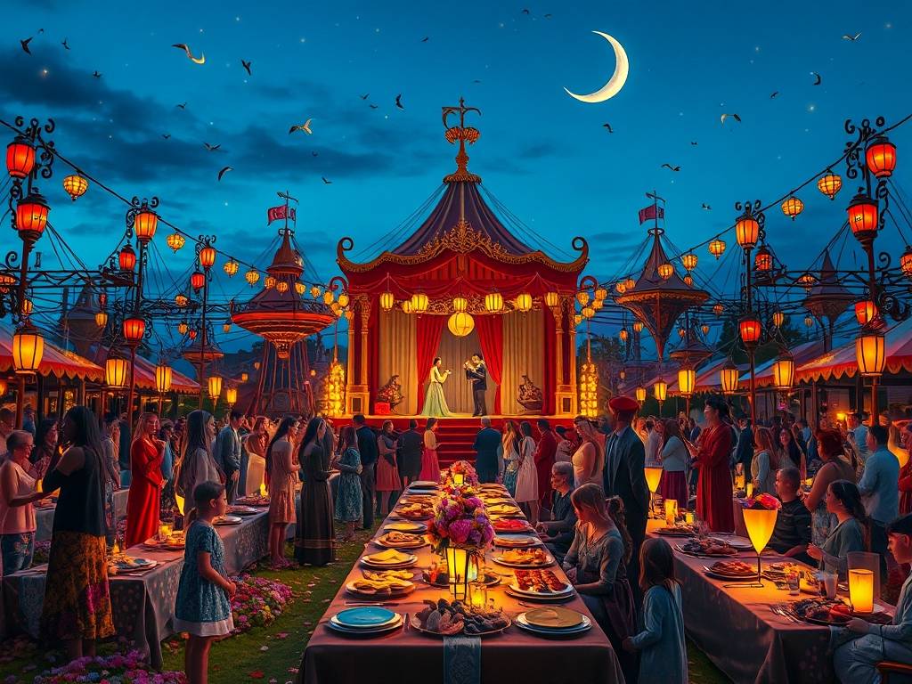 梦见活动现场好热闹