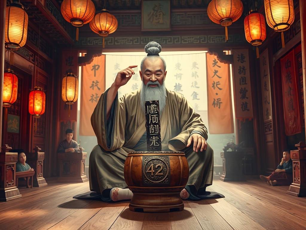 吕祖灵签42签解签求事业