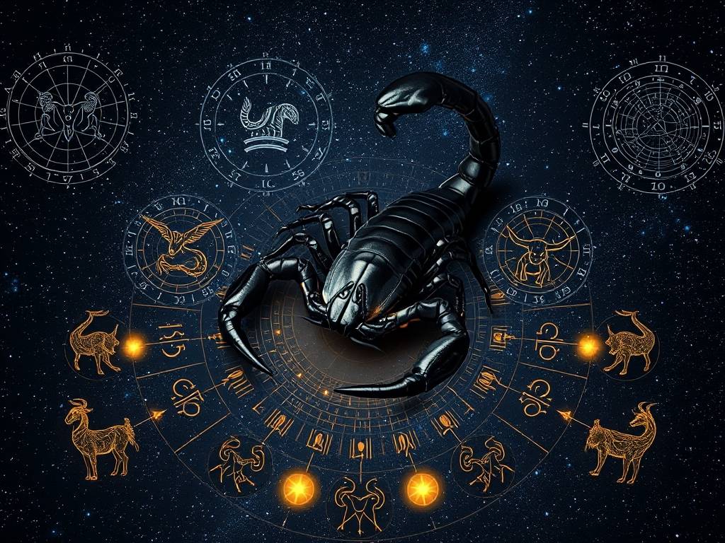天蝎座与星座配对排行榜图片