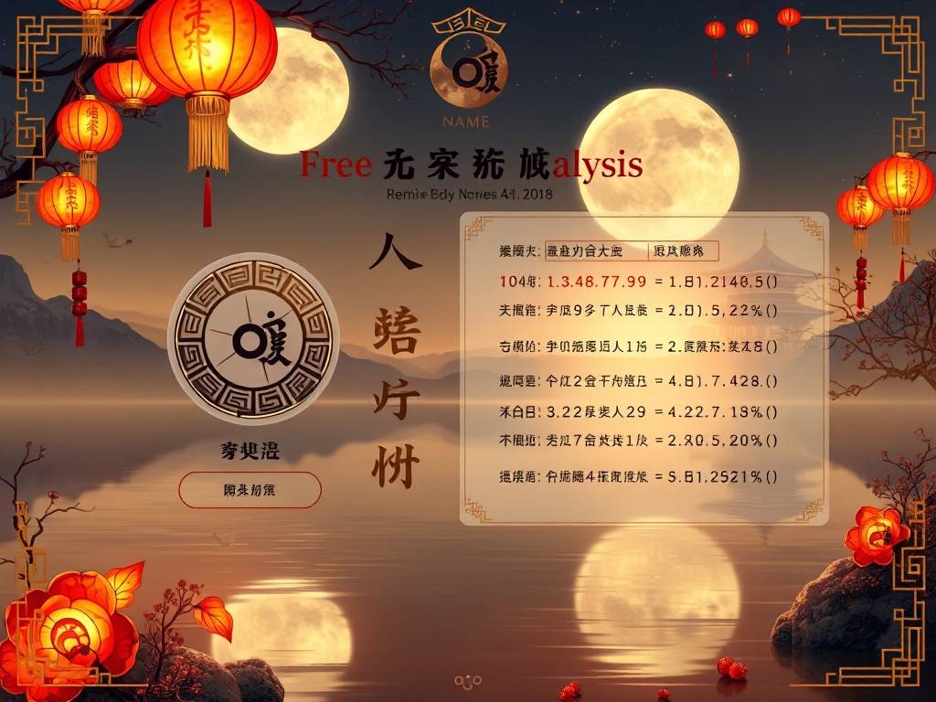姓名测字免费网