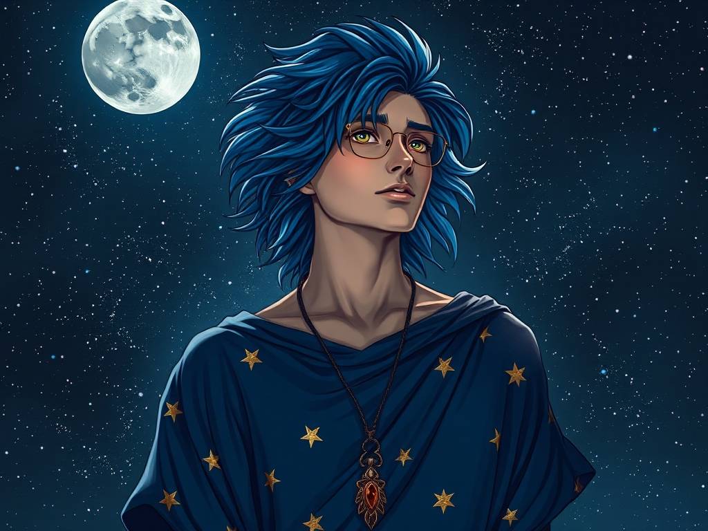 狮子座变水瓶座的性格男生