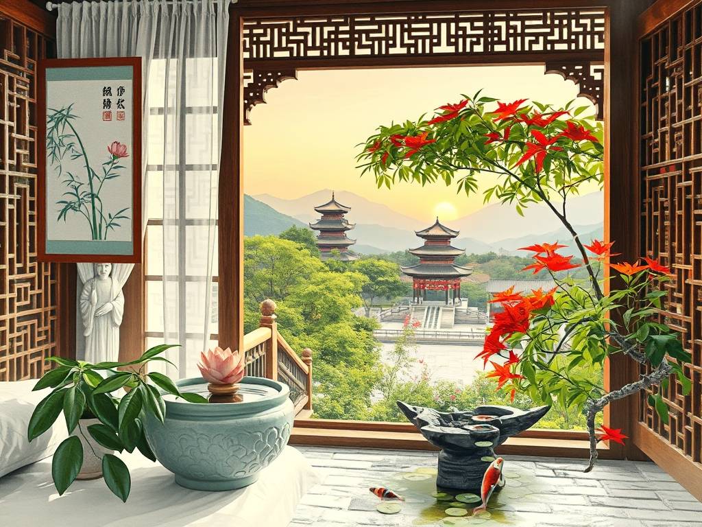 阳台风景风水