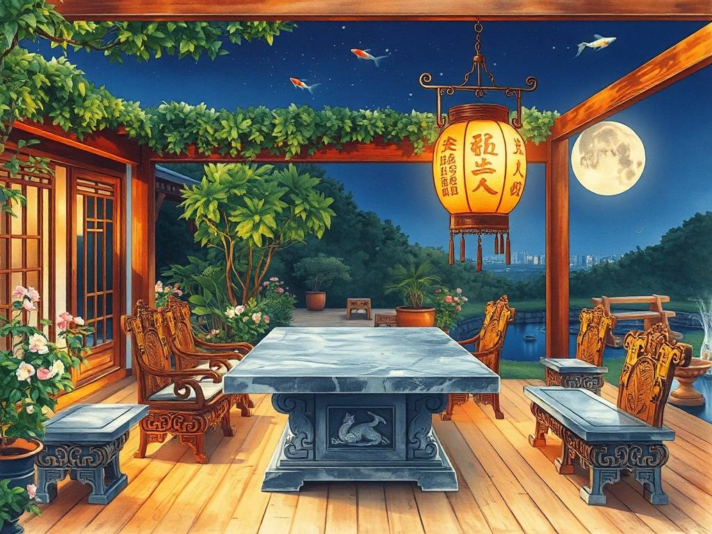 庭院餐厅位置风水讲究