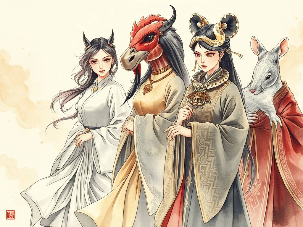 影响运势的五个生肖女人