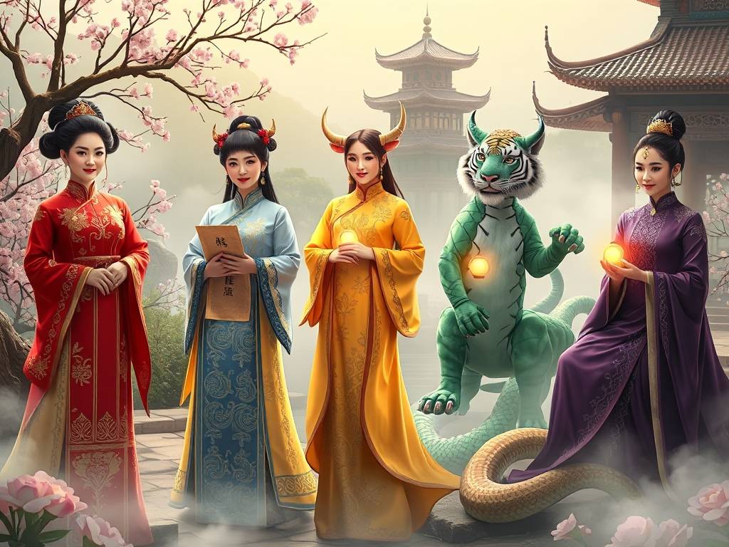 影响运势的五个生肖女人