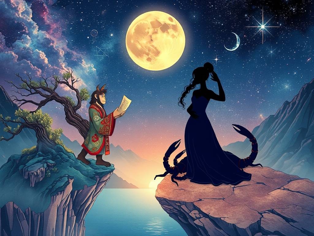 星座生肖占卜图片配对图解