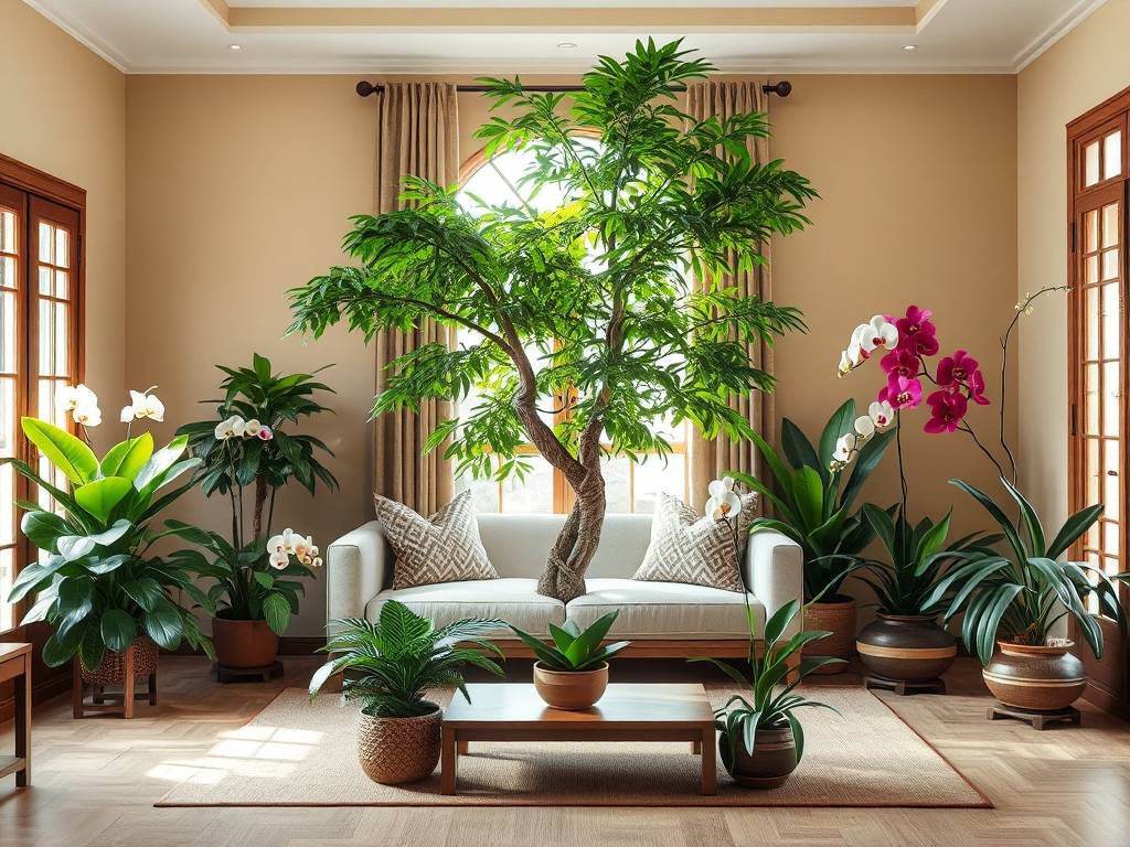 客厅种什么植物风水好又旺财