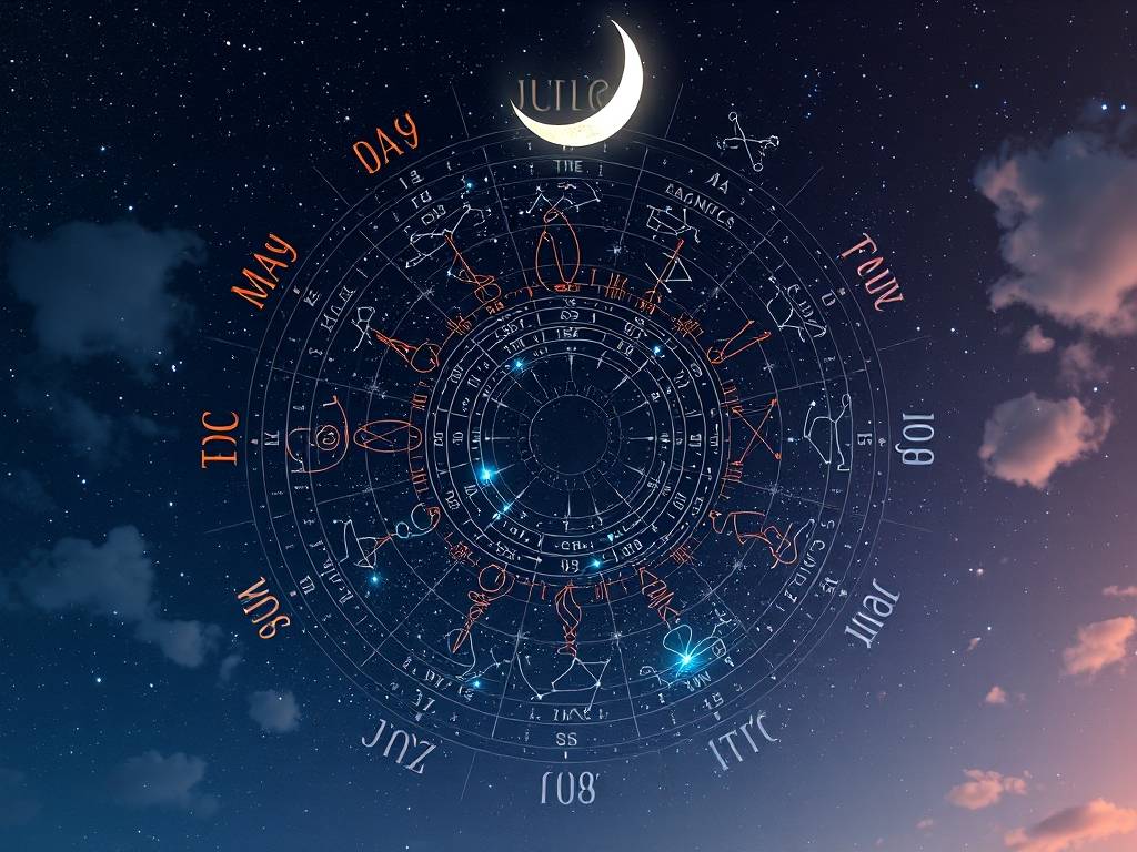 星座月份划分