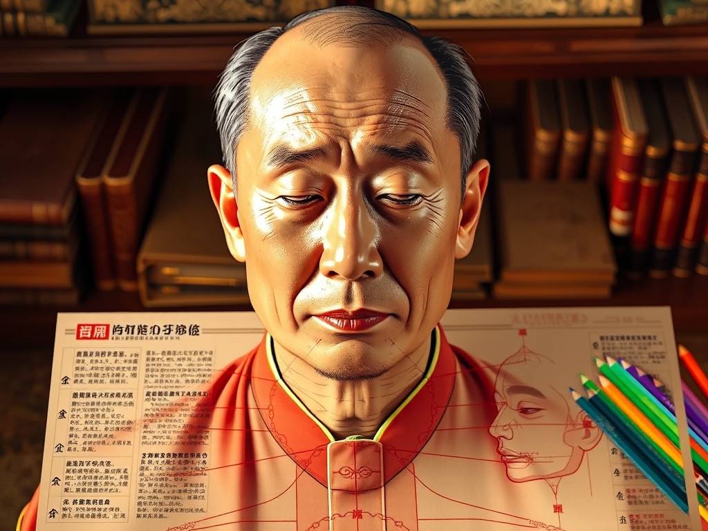 面相三停十二宫图解法图片