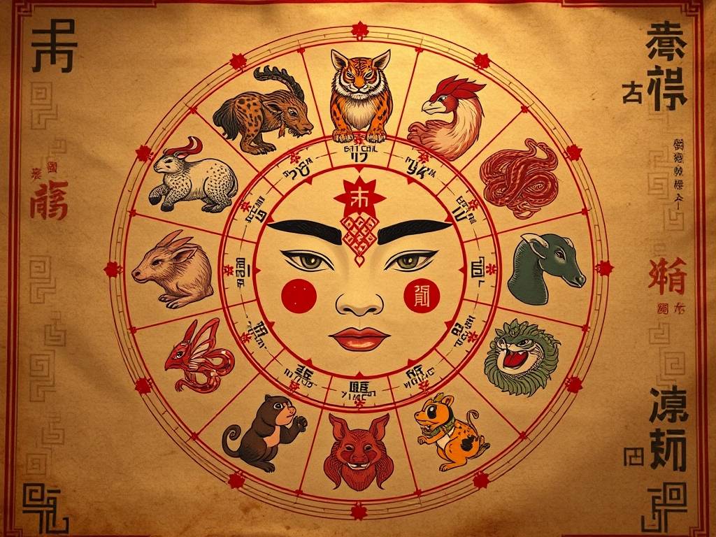 面相12宫图位置详解