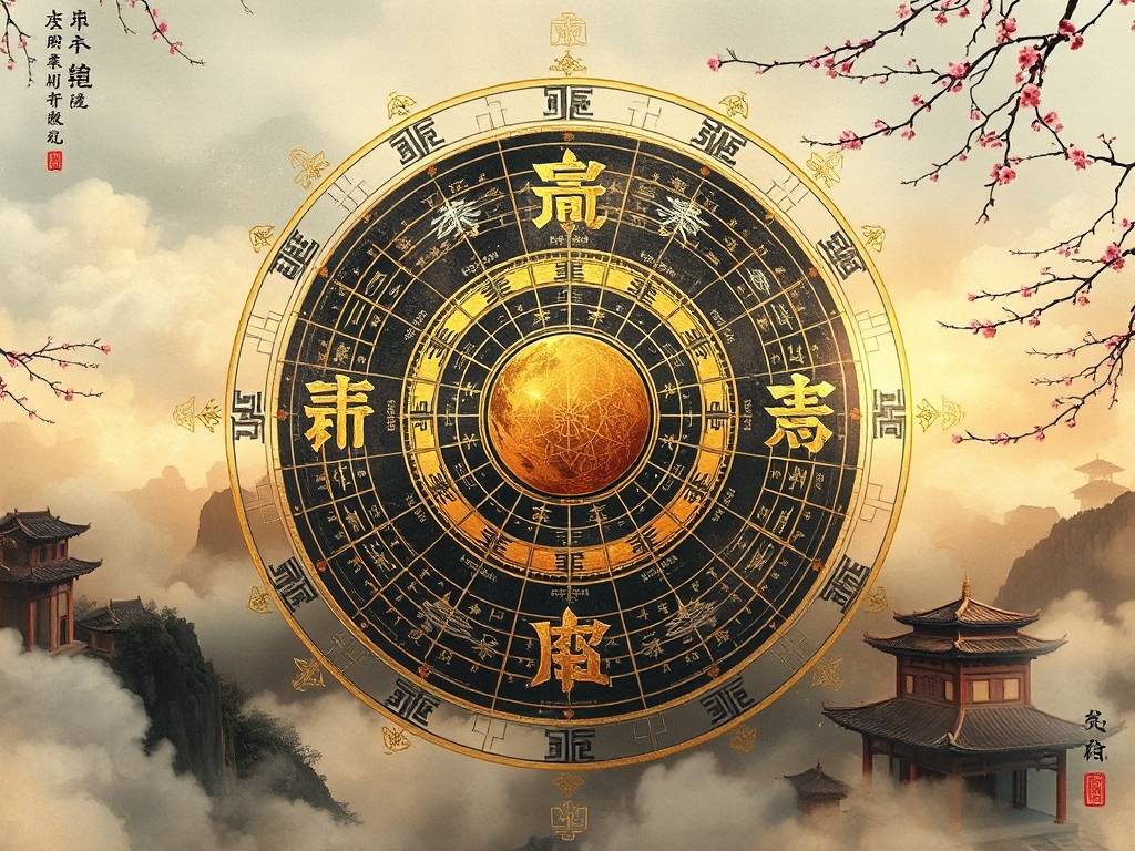 玄空飞星一至九运排盘