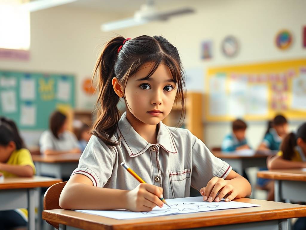 小学摩羯座女生性格怎么样?长大好看吗?