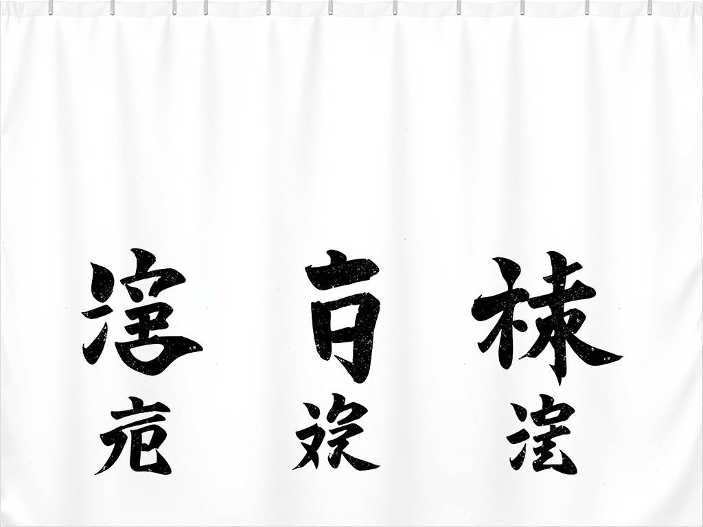 卫生间风水帘用什么图案比较好