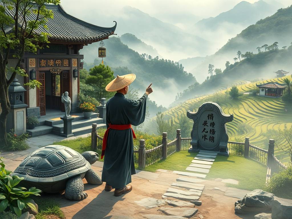 阴宅风水讲解案例视频