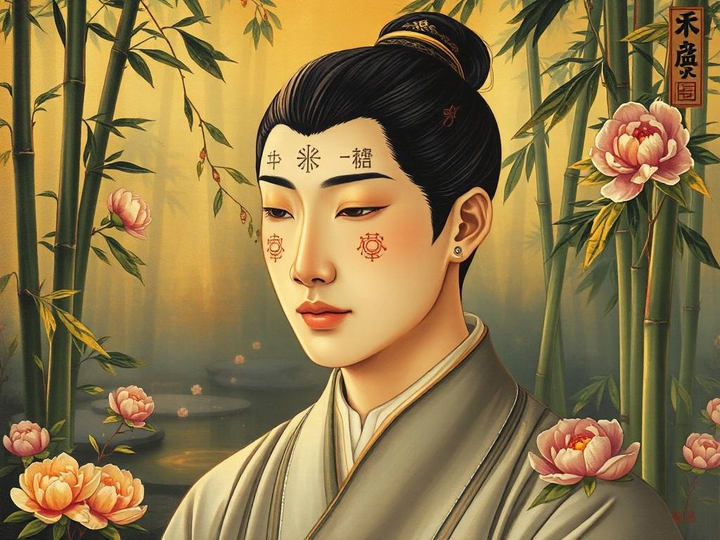 面相风水学面部十二宫